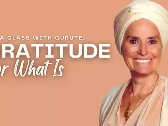 Gratitude For What Is