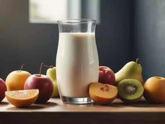 Benefici di latte e frutta per la salute e il bodybuilding