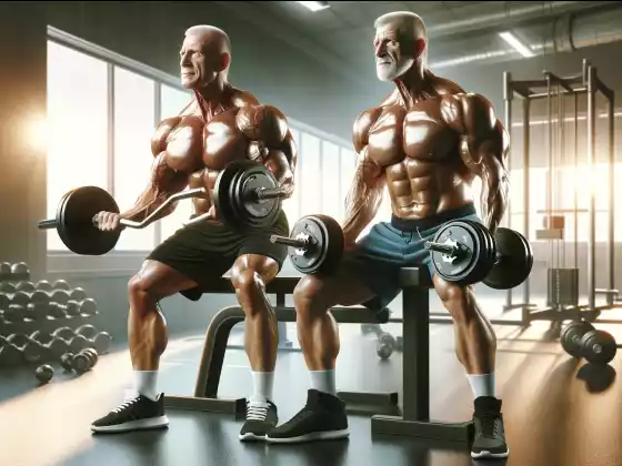 Over-the-Counter Test Boosters vs. Testosterone Cycles at 50's